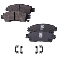 Rear Semi-Metallic Brake Pad Set For 2002-2009 Chevrolet Trailblazer