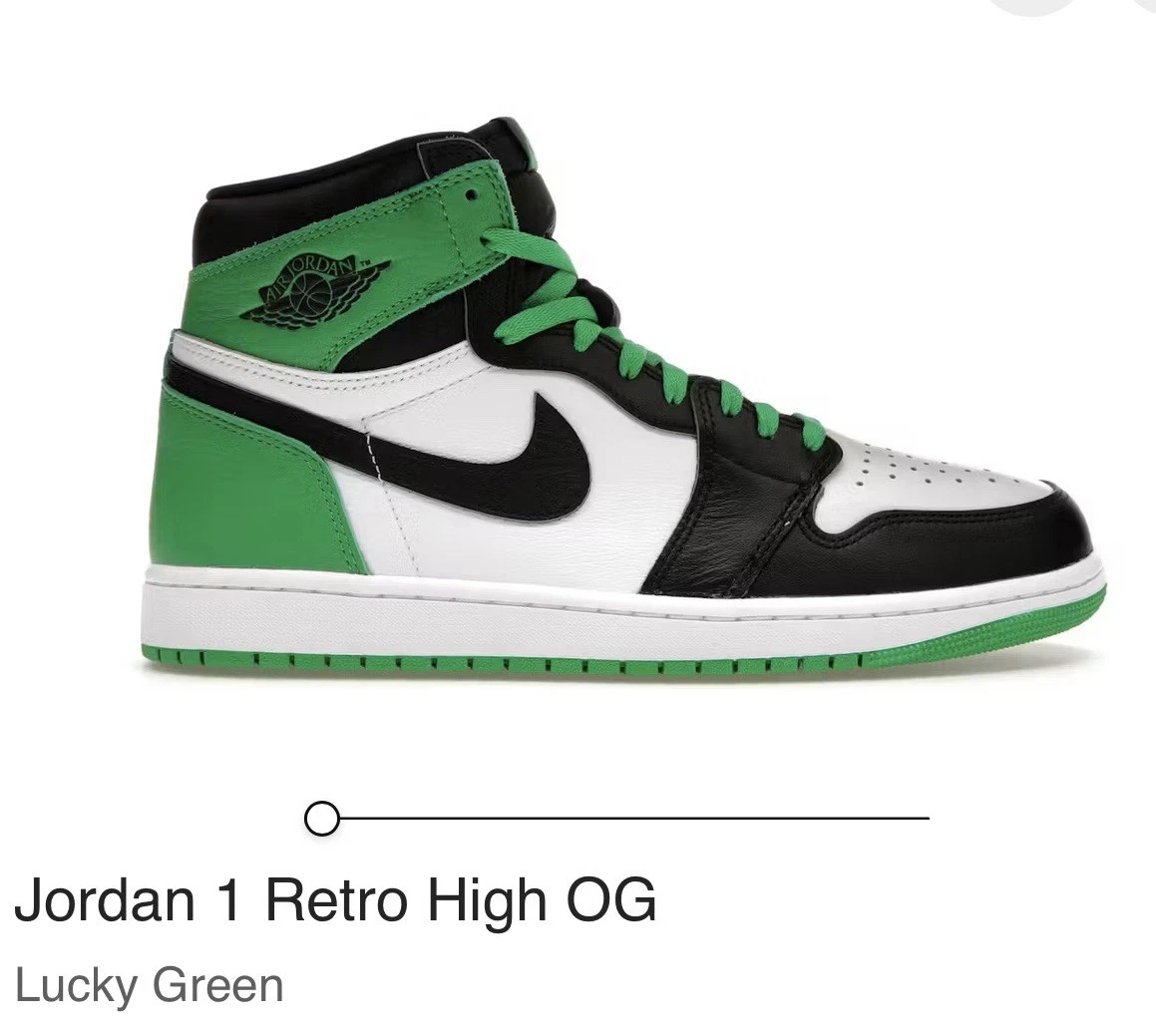 Jordan 1 Retro OG High Lucky Green for Sale - Authenticity