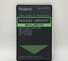 Roland SN-U110-01 Pipe Organs and Harpsichords with case and BOX