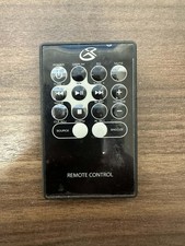 GPX HM3817DT Wireless Remote Control For Wall-Mountable Boombox Very Good