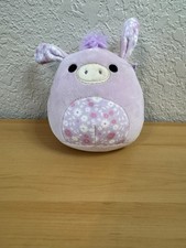 Easter Squishmallows Delzi Donkey 6" Purple