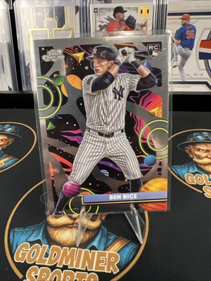 #ad 2025 Topps Cosmic Chrome Ben Rice #174 RC $2.00