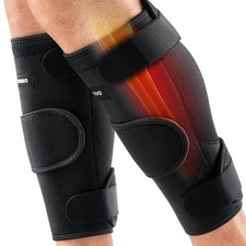 Calf Brace 2 Pack Adjustable Compression Wrap for Torn Calf Muscle Breathable ..