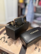 Versace Black and Gold Women s Sunglasses - Brand New