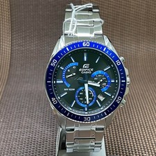 Reloj Hombre Casio Edifice EFR-552D-1A2 Azul Analógico Cronógrafo Acero Inoxidable