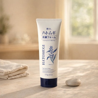 Moisturizing | Facial Washing Foam by Hatomugi   6.0 fl oz