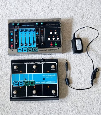 Electro-Harmonix 2880 Super Multi-Track Looper with Foot Controller 1GB flash