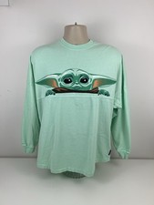 Disney Parks Star Wars The Mandalorian Baby Yoda Grogu Spirit Jersey Adult Sz XS