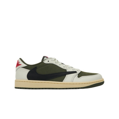 Jordan 1 x Travis Scott Retro Low OG SP Reverse Olive DM7866-200 Men Sneakers