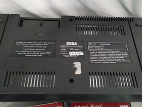 Sega Master System  - 2 Controllers - 2 Games Bundle (No AC Adapter)