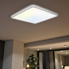LED Ceiling Lights 4 Pack  24W 3000K-6500K White P54 Waterproof Home Lighting