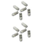  12 stücke warme licht mini größe tragbare usb power night licht zweiseitig