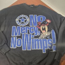 Vintage 1993 Dallas Cowboys TAZ Sweater Size S/M  See Pics For Measurement