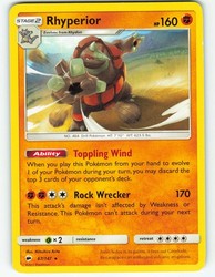 Rhyperior 67/147 Burning Shadows