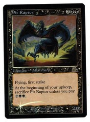 Pit Raptor Foil - Prophecy #72/143 MTG