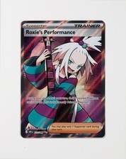 Roxie's Performance 112/086 Ultra Rare Chaos Rising Pokemon Holo Near Mint