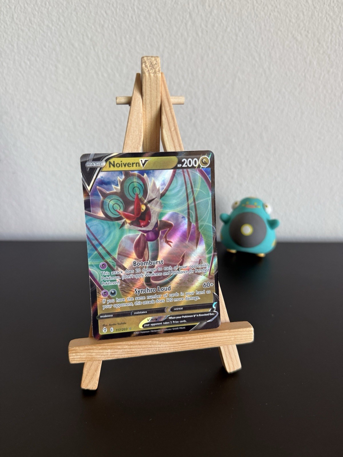 Pokemon - Noivern V - 117/203 - Ultra Rare - Evolving Skies - NM/M - New