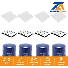 Air Cabin Engine Oil Filters (12 Total) Kit For Kia Niro Hyundai Ioniq 1.6L