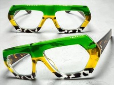 Classy Elegant Modern Retro Hip Hop Clear Lens EYE GLASSES Thick Geometric Frame