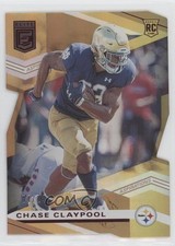 2020 Panini Donruss Elite Rookies Aspirations Die-Cut 4/24 Chase Claypool sl7