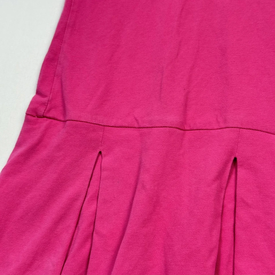 Vestido Polo Ralph Lauren Niñas XL Rosa Plisado Polo Patinador Tenis Preppy Logo Foto 3 de 4