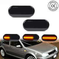 Dynamische LED Seitenblinker FüR VW Golf 3 4 Passat Polo Ford Seat Skoda