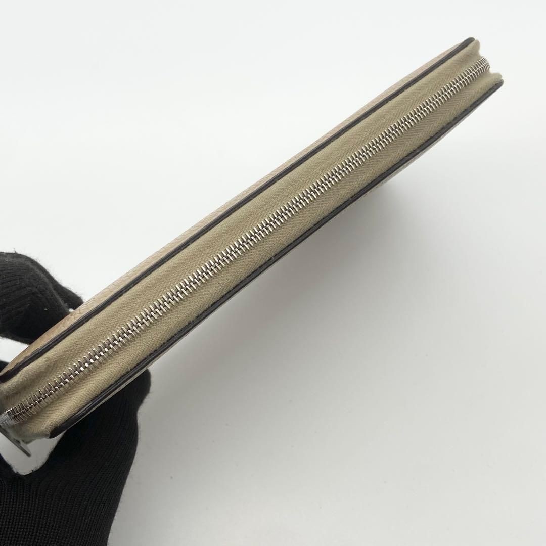CELINE Multi-Function Long Wallet Zipper Round Ve… - image 7