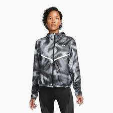 NWT 110 Nike Women  s Repel Icon Clash Running Jacket Medium DQ6679-010
