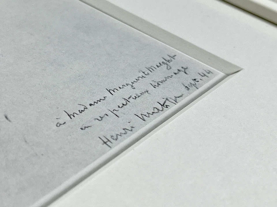 Henri Matisse Marguerite Maeght Heliogravure Французский 1982 - Изображение 3 из 4