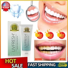 LivFresh Toothpaste Gel Remove Plaque 250% Better, Improves Gum Health GN