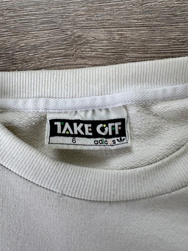 Adidas 80’s Ryetown Tennis Club Take Off The Aces Sweatshirt Vintage Size M - Picture 5 of 17