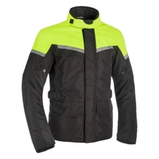 Oxford Spartan WP MS Black/Hi-Viz Motorcycle Jacket Men's Sizes SM Long-XL Long