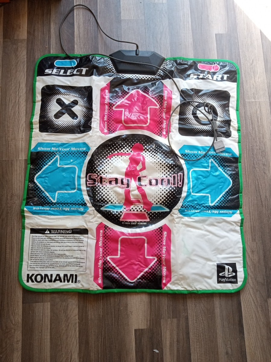 Konami Dance Dance Revolution DDR Dance Pad Mat | For Sony