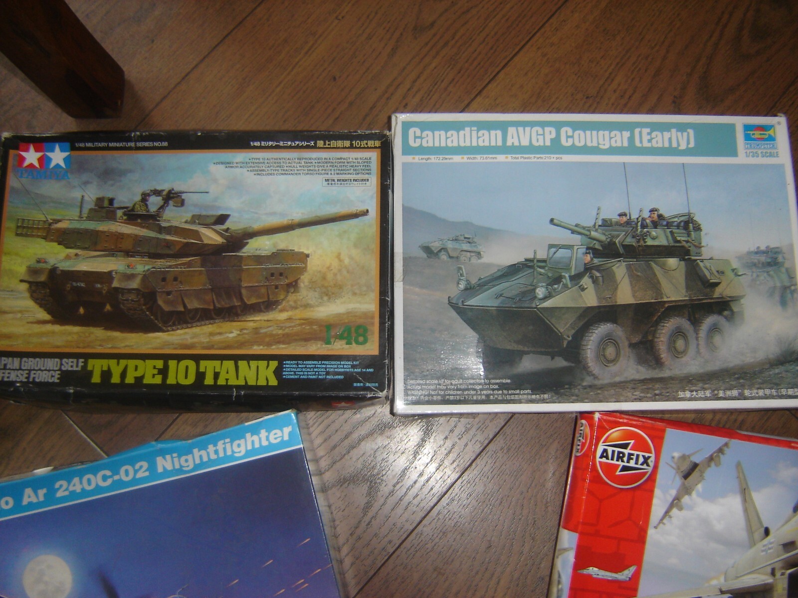 Model kits job lot x 7 eBay