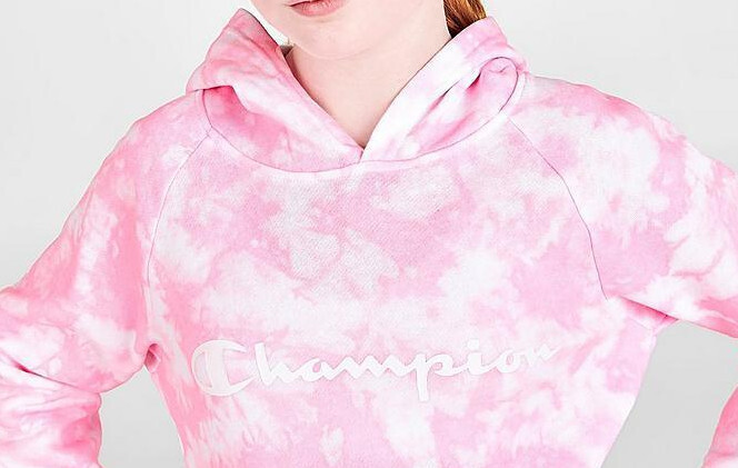 Champion Girl's Tiw Dye Allover Hoodie&Joggers Set (CHG659 Champion Girl's Tiw Dye Allover Hoodie&Joggers Set (CHG659