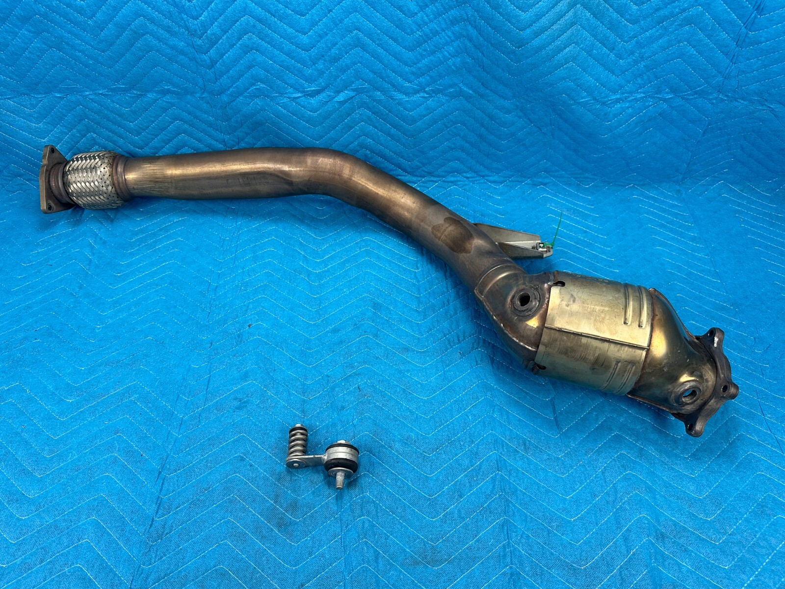 Bentley Flying Spur W12 Exhaust Pipe w/ Catalyst Passenger Side 29k 2006-2012 OE