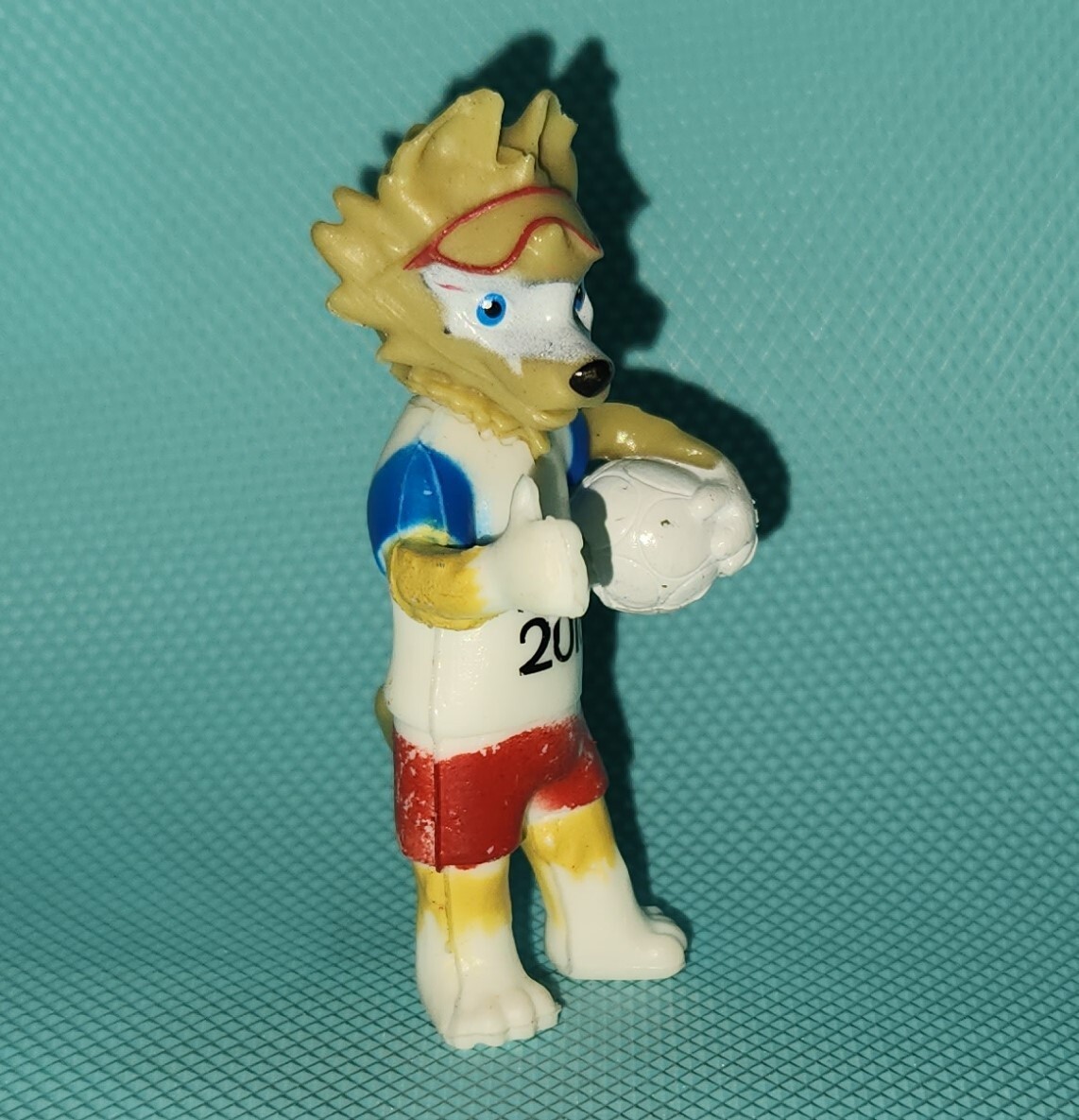 ZABIVAKA mascot RUSSIA 2018 FIFA WORLD CUP figure PVC rare | eBay