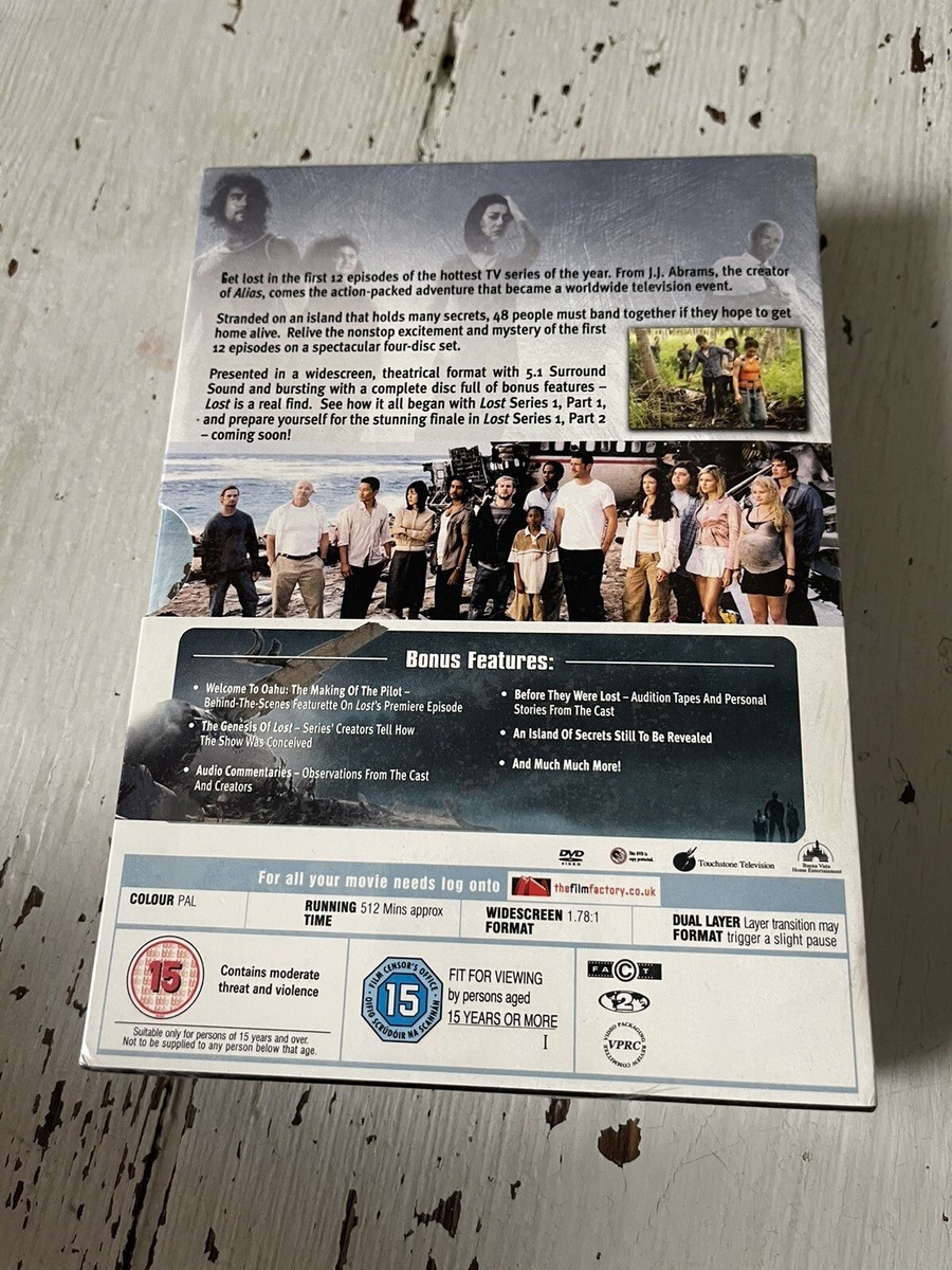 LOST DVD BOX SET THE FIRST 12 EPISODES PART 1 SEASON 1 BRAND NEW