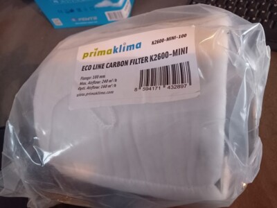 Prima Klima Aktivkohlefilter Eco Line K2600 Mini 160-240m³/h, 100mm