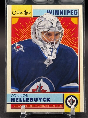 2022/23 OPC Retro #150 Connor Hellebuyck - Winnipeg Jets