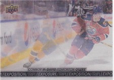 2017-18 Tim Hortons Hockey Triple Exposure Connor Mcdavid #TE-12       (ID1097)