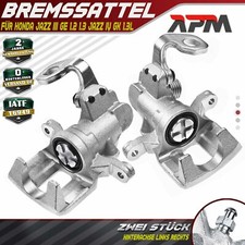 2x Bremssattel Hinten L+R 30mm 9mm für Honda Jazz III GE 1.2 1.3 Jazz IV GK 1.3L