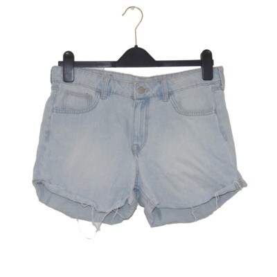 H&M Women's Cut-Off Jean Shorts Size 10 Light Wash - NWOT - Regular Fit 