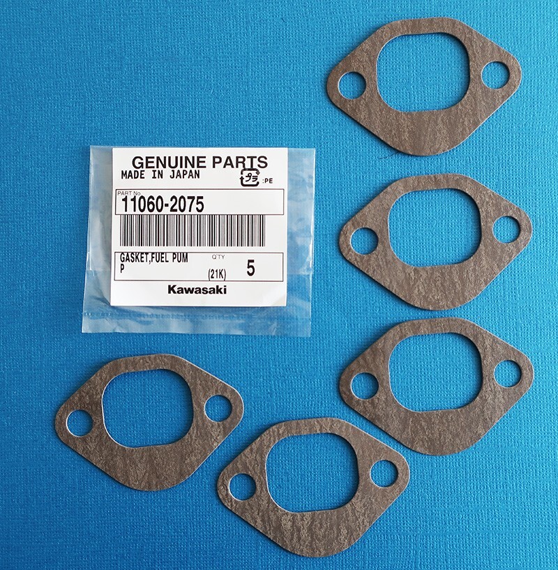 (5) OEM FUEL PUMP GASKET, KAWASAKI FD501V, FD590V, FD611V ENGINES, 9D28