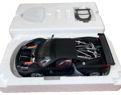 1/18 HOTWHEELS ELITE フェラーリ458 ITALIA GT2 1/18 Ferrari 458 GT2 Hotwheels Elite model full review - YouTube