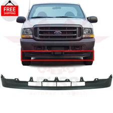 New Front Lower Valance Panel Textured Fits 2001-2004 Ford F-250 Super Duty