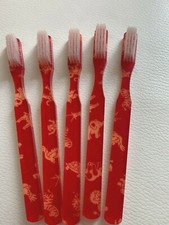 5-PACK FUN Vintage NEW Designer Toothbrush By Alan Stuart New York