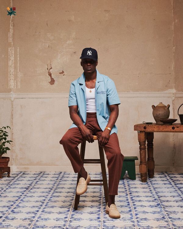 AIMÉ LEON DORE ベージュ　デニムベスト M AIMÉ LEON DORE ベージュ デニムベスト M