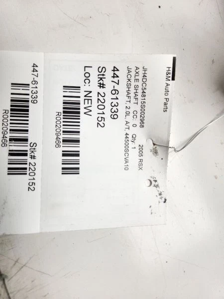 Eje element 2003-2011 eje delantero mercado de EE. UU. OEM 44500SCVA10 Foto 4 de 4