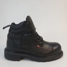 Red Wing Shoes 2213 DynaForce Steel Toe Safety Work Boots Black US Mens Size 6.5